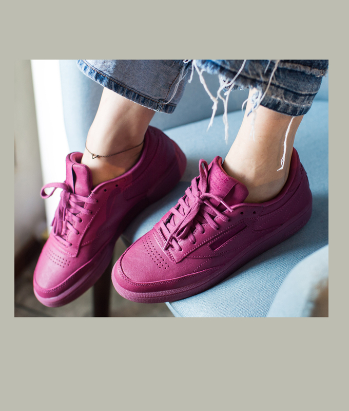 CLUB C 85 FACE 'BERRY/WHITE'