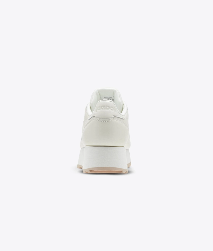 CL LEATHER DOUBLE 'CHALK/BARE BEIGE'