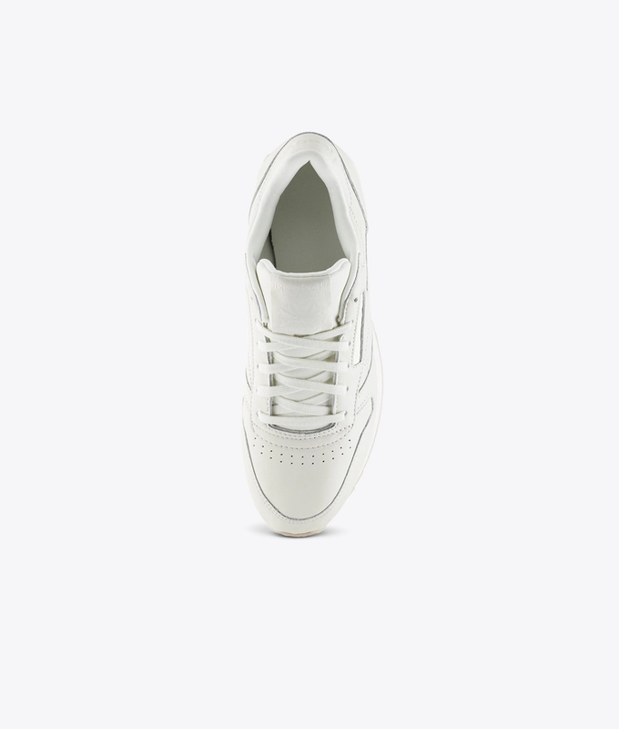 CL LEATHER DOUBLE 'CHALK/BARE BEIGE'