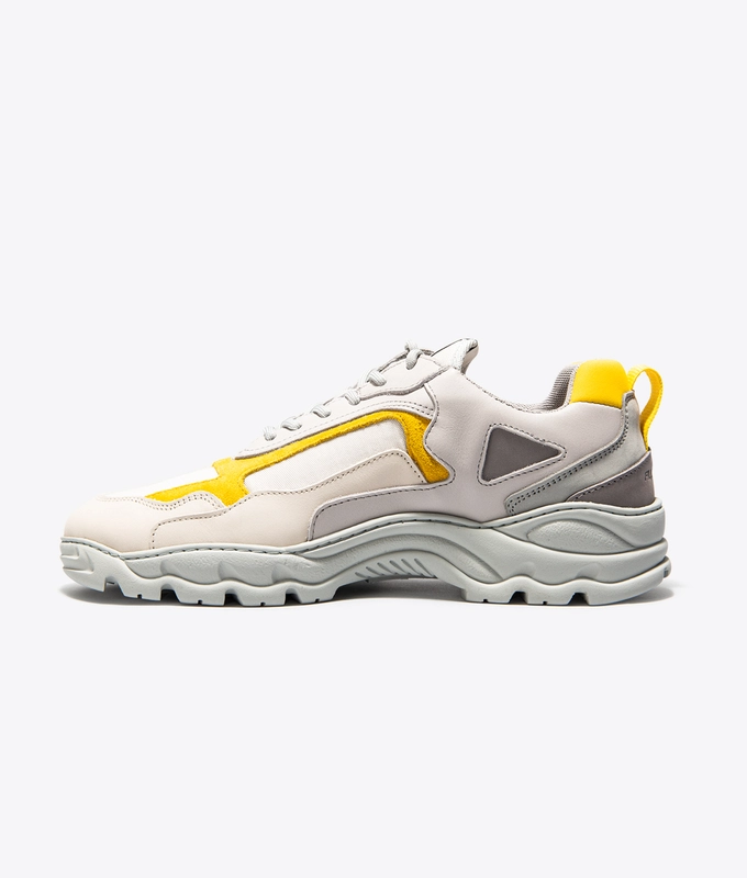 What We Wear x Filling Pieces Low Curve Iceman 'TRIMIX GREY/YELLOW'