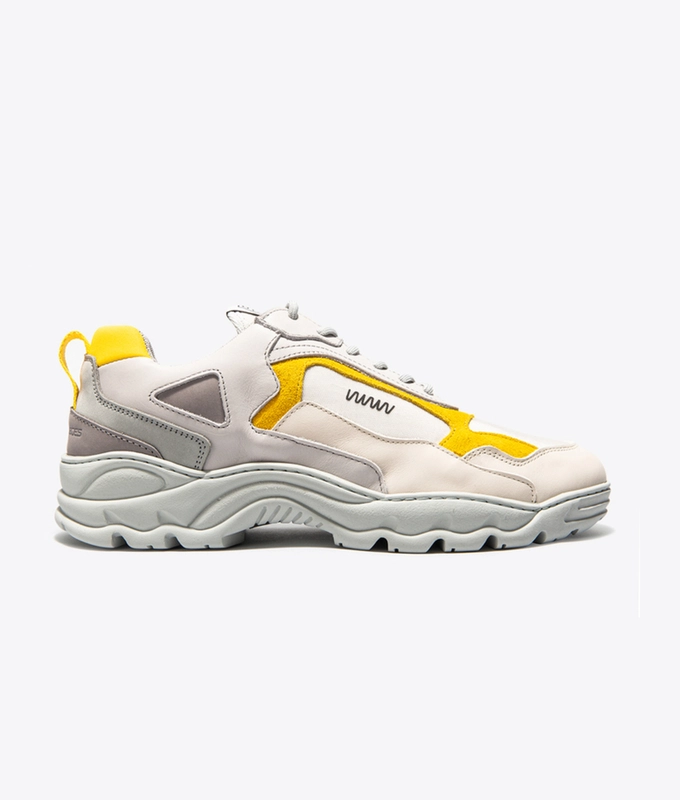What We Wear x Filling Pieces Low Curve Iceman 'TRIMIX GREY/YELLOW'