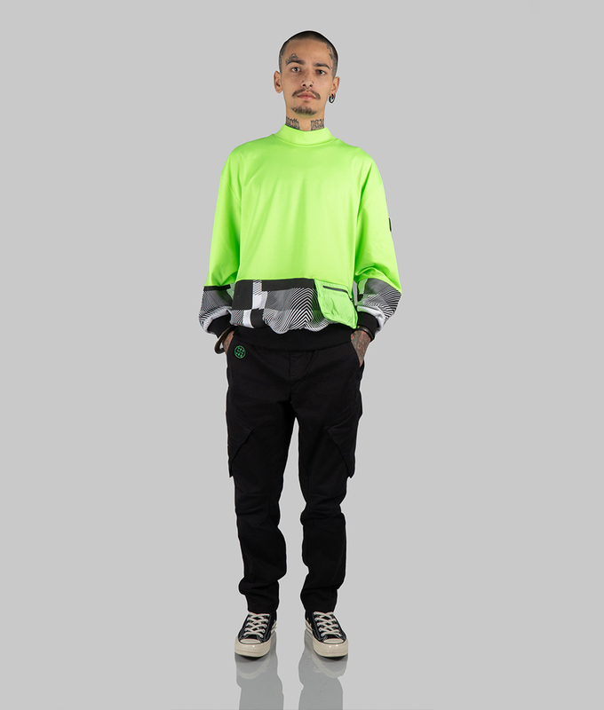 Neon Glitch Sweatshirt