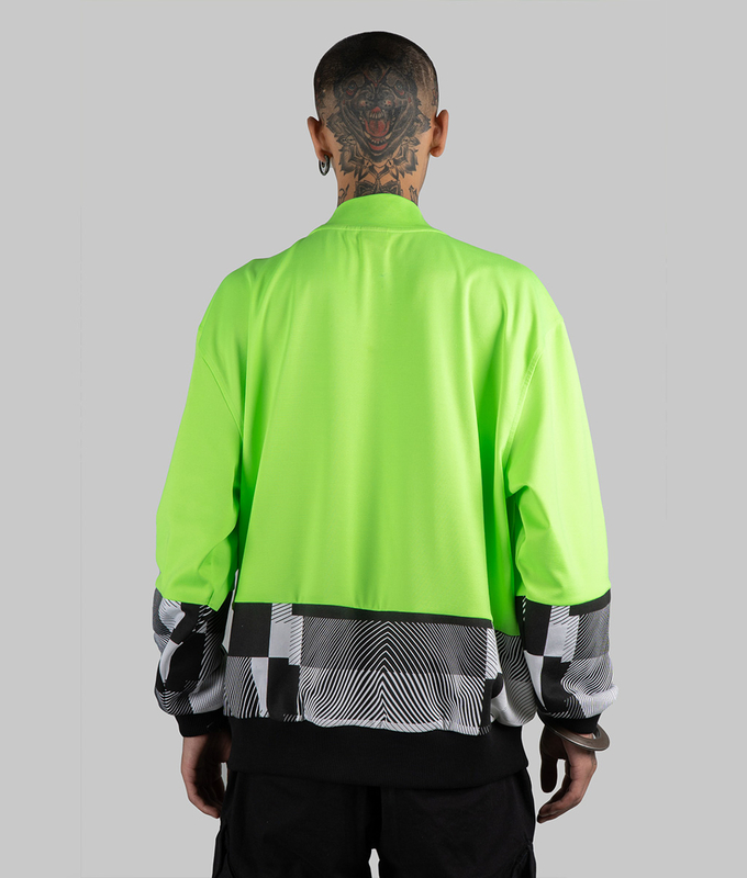 Neon Glitch Sweatshirt