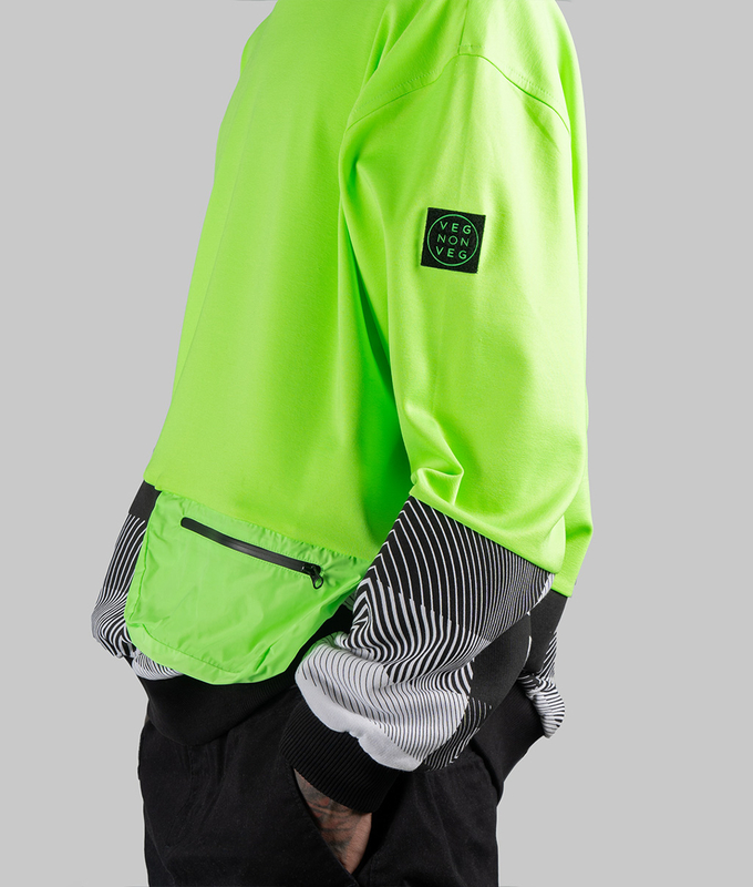 Neon Glitch Sweatshirt