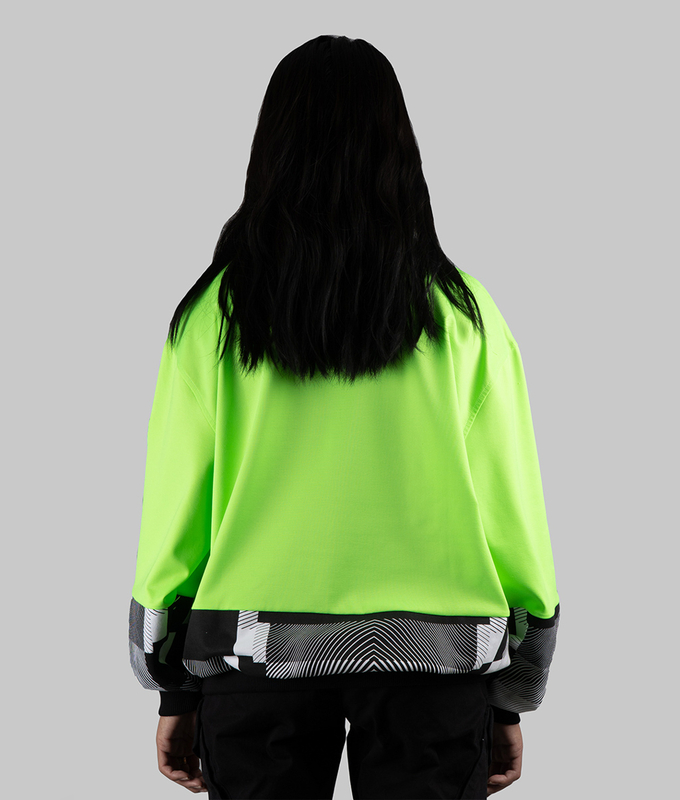 Neon Glitch Sweatshirt