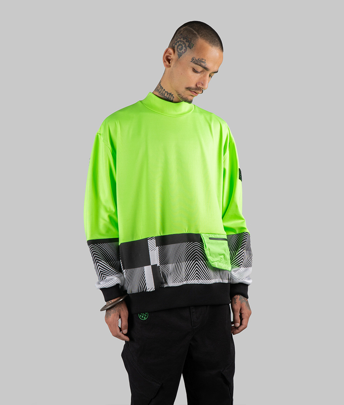 Neon Glitch Sweatshirt