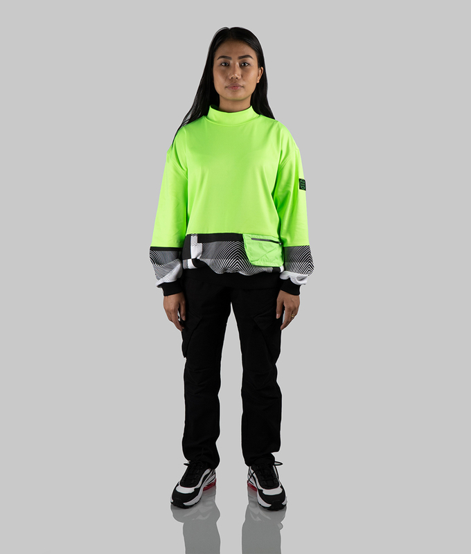 Neon Glitch Sweatshirt