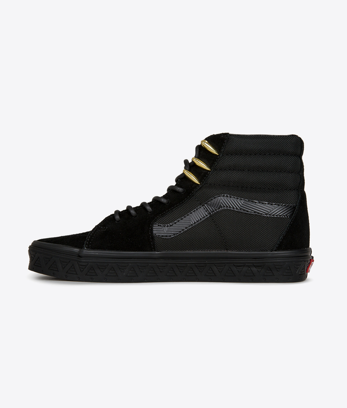 SK8-HI MARVEL 'BLACK PANTHER/BLACK'