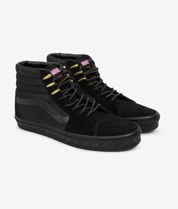 SK8-HI MARVEL 'BLACK PANTHER/BLACK'