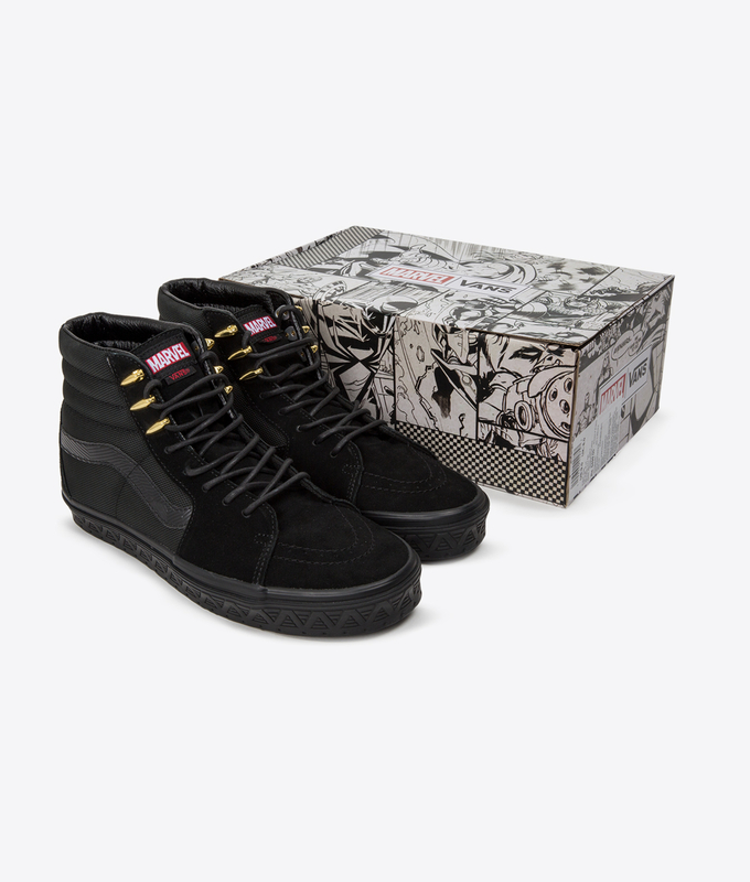 SK8-HI MARVEL 'BLACK PANTHER/BLACK'