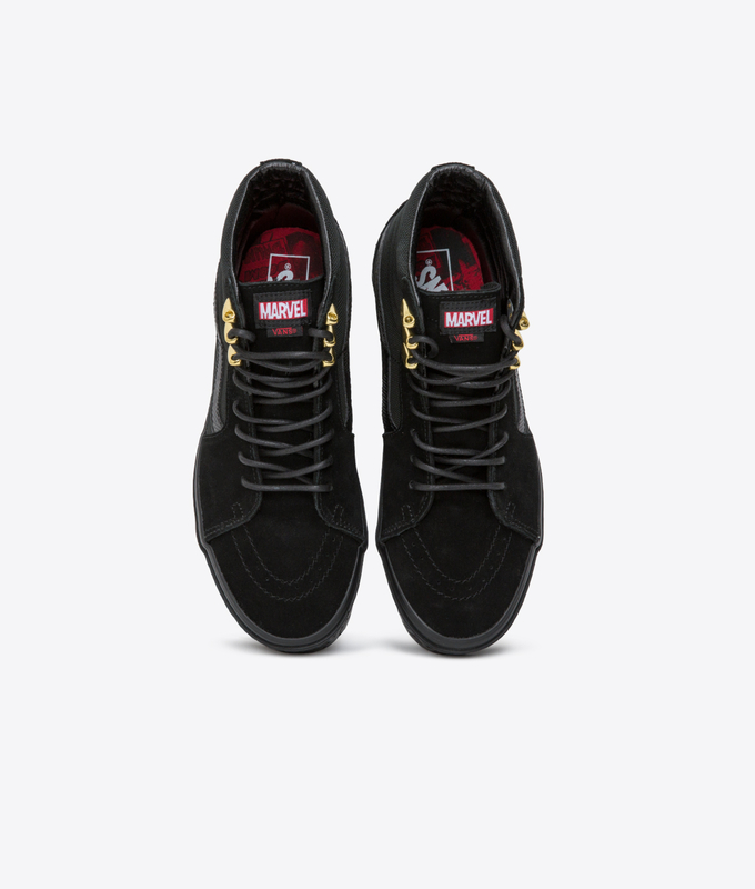 SK8-HI MARVEL 'BLACK PANTHER/BLACK'