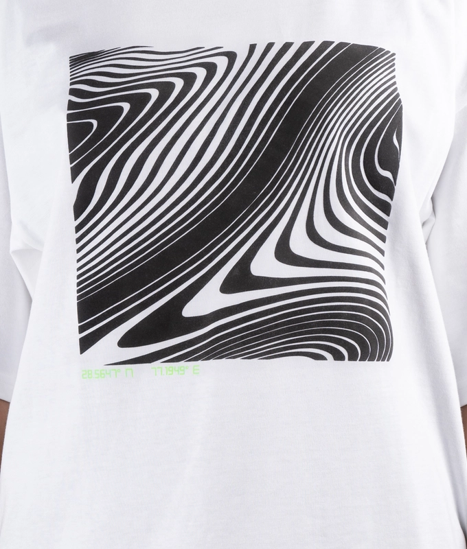 Glitch T-shirt 'White'