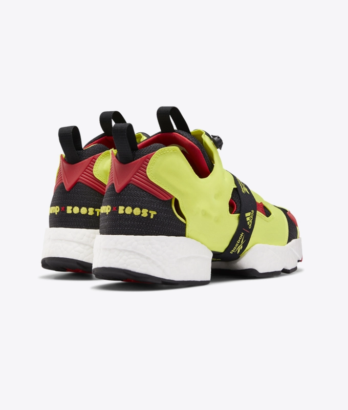 INSTAPUMP FURY BOOST 'BLACK / HYPERGREEN / RBK RED'