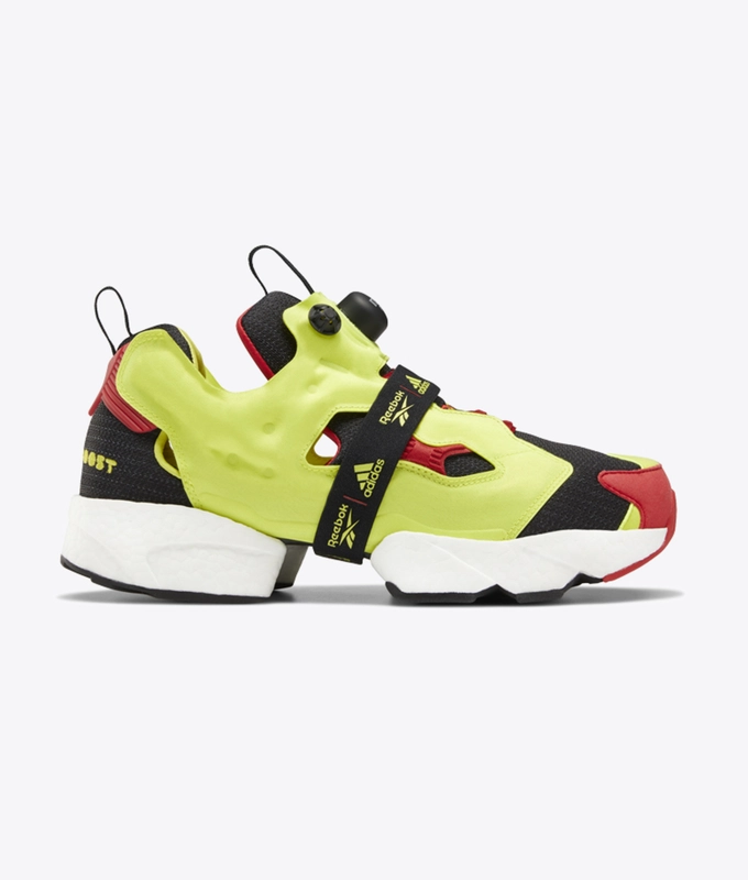 INSTAPUMP FURY BOOST 'BLACK / HYPERGREEN / RBK RED'