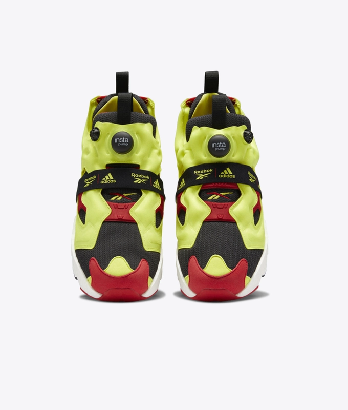 INSTAPUMP FURY BOOST 'BLACK / HYPERGREEN / RBK RED'