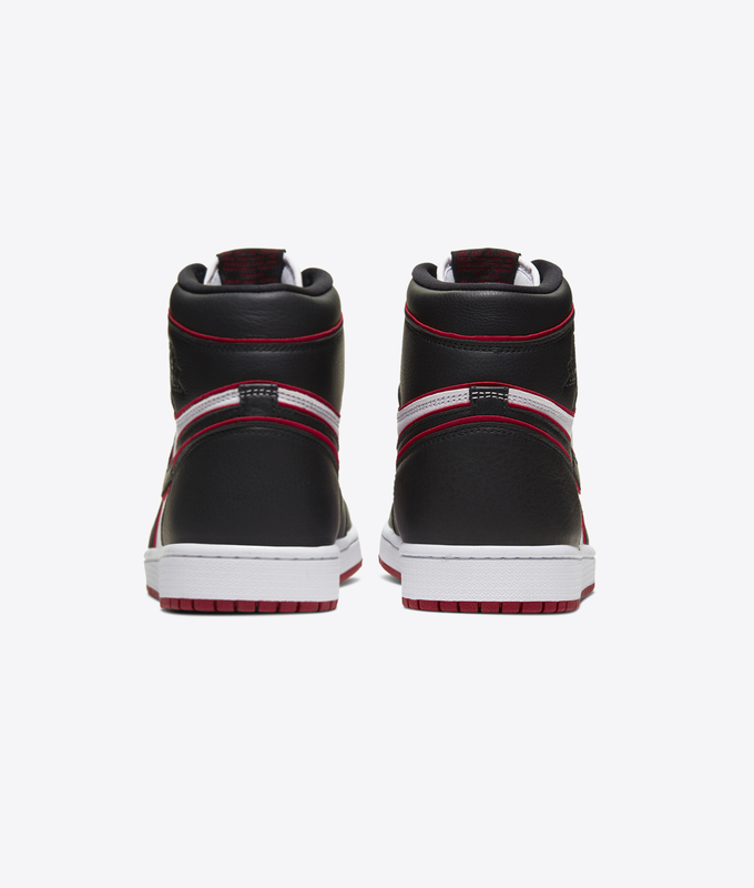 Air Jordan 1 Retro High OG 'BLACK/GYM RED-WHITE'