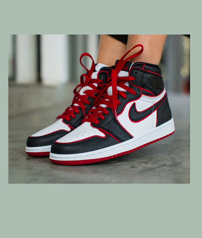 Air Jordan 1 Retro High OG 'BLACK/GYM RED-WHITE'