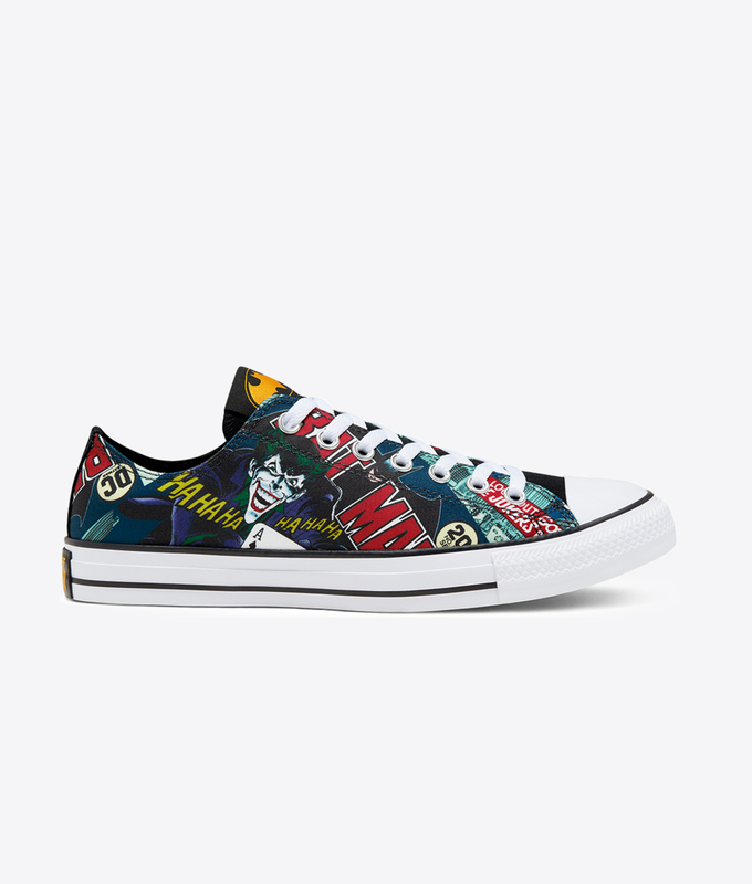 X Batman Chuck Taylor All Star 'White/Black/Multi'