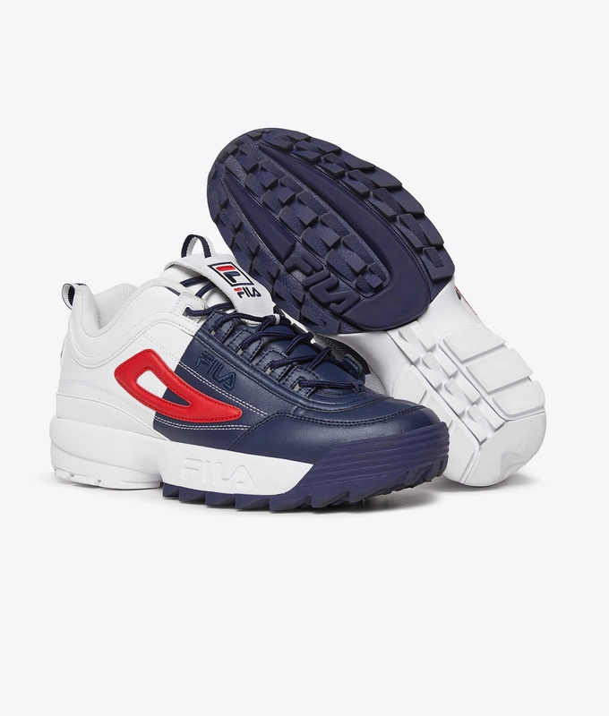 DISRUPTOR II SPLIT 'WHT/FLA NVY'