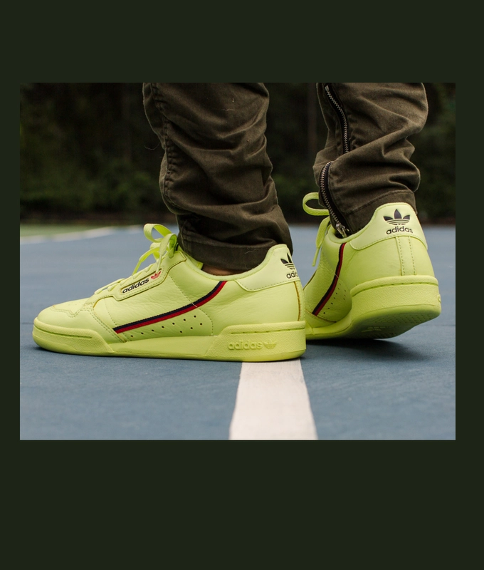 Continental 80's 'SEMI SOLAR YELLOW/SCARLET/COLLEGIATE NAVY'