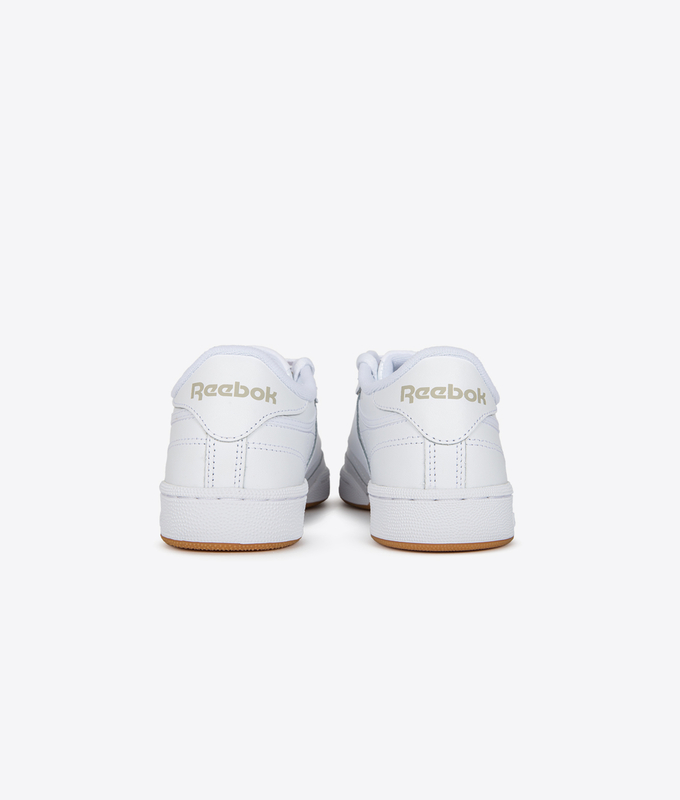 CLUB C 85 'WHITE/LIGHT GREY/GUM'