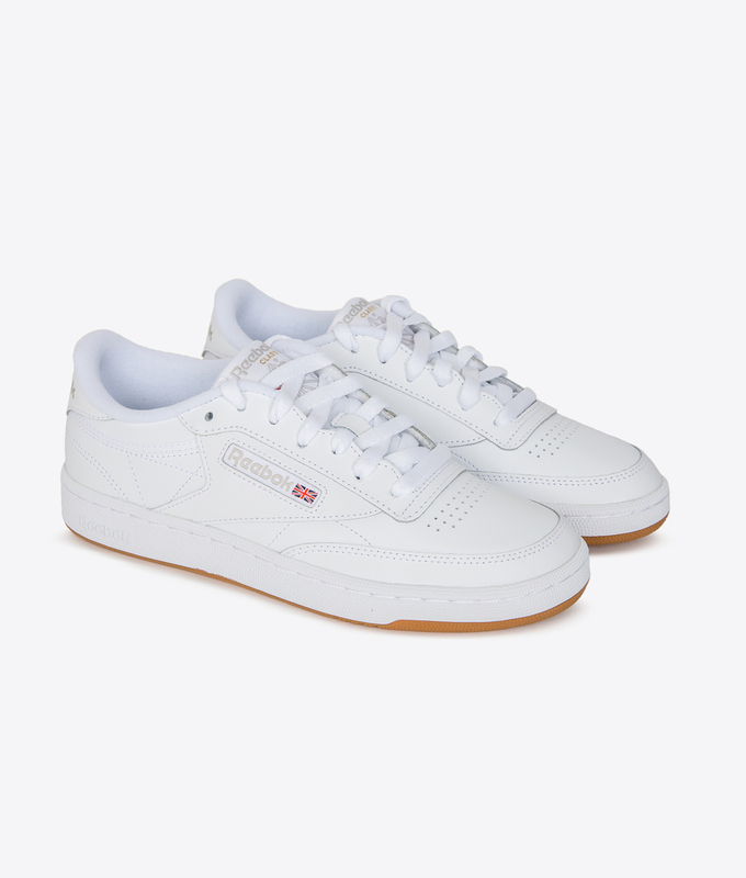 CLUB C 85 'WHITE/LIGHT GREY/GUM'