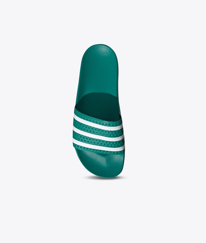 ADILETTE 'glory green/ftwr white/glory green'