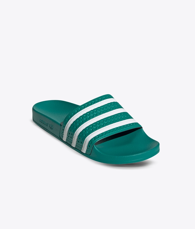 ADILETTE 'glory green/ftwr white/glory green'