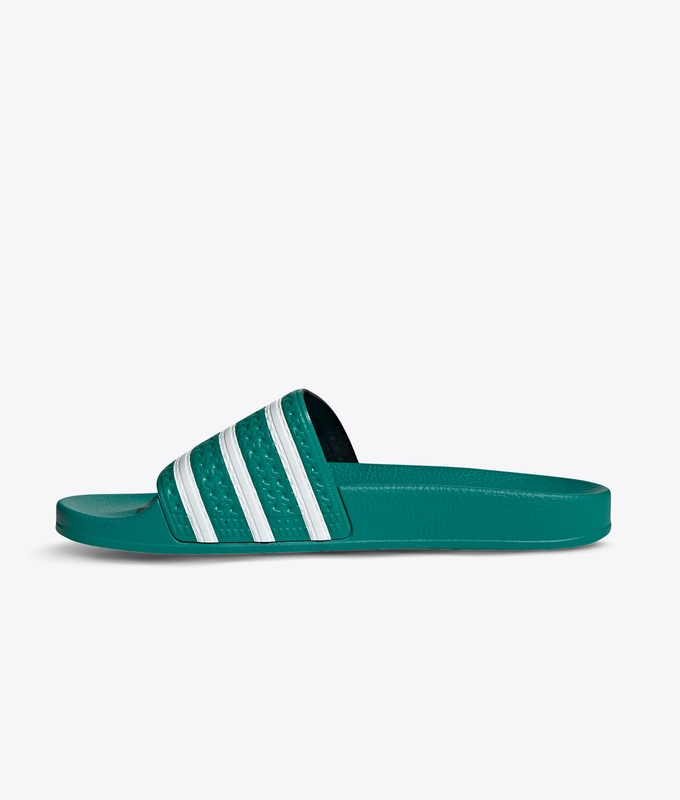 ADILETTE 'glory green/ftwr white/glory green'
