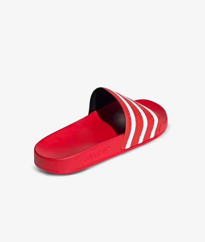 ADILETTE 'lush red/ftwr white/lush red'