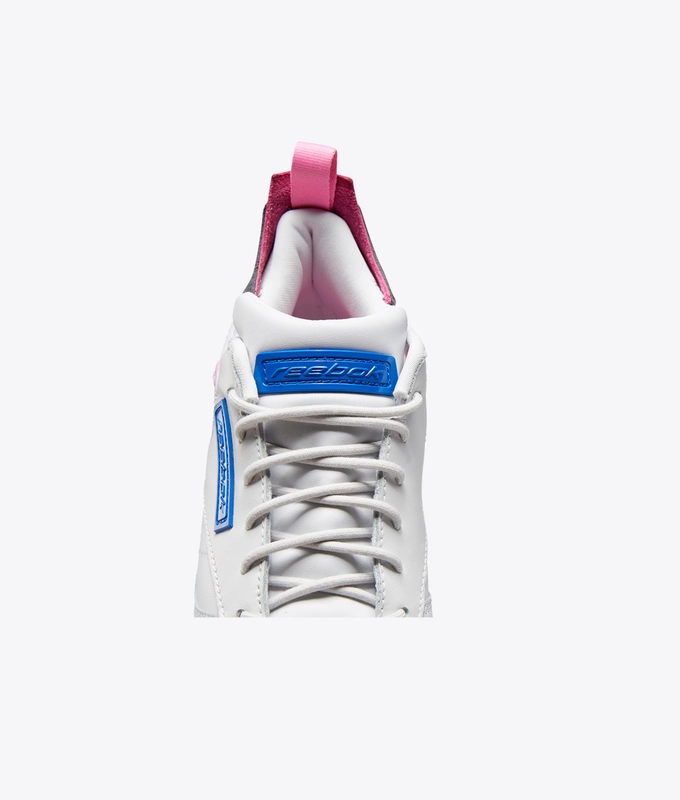 CL LTHR REE:DUX 'porcelain/posh pink/humble blue'