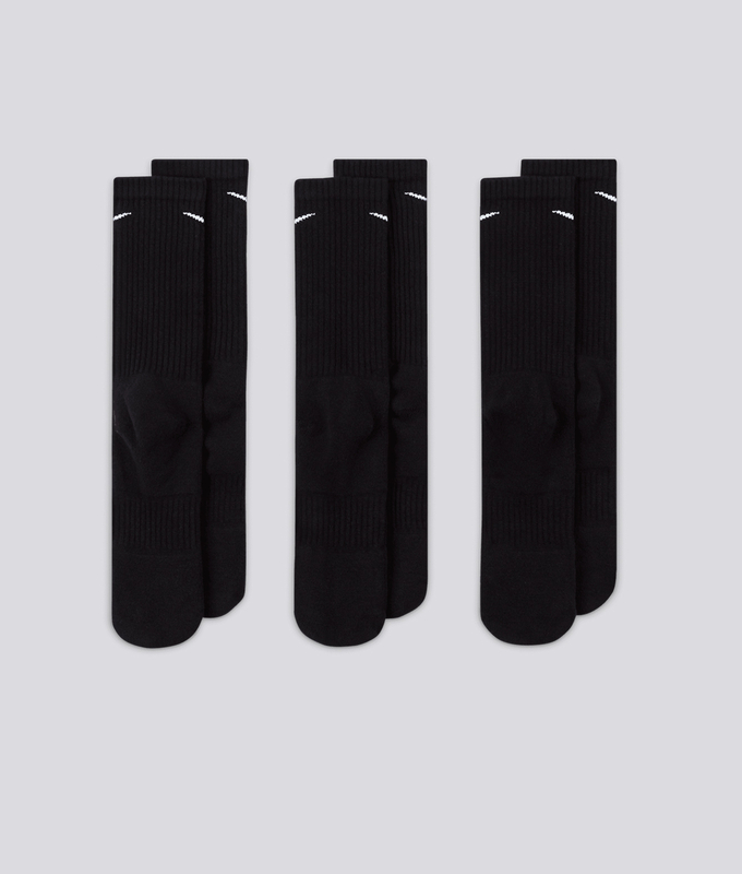  Everyday Cushioned Crew Socks 3 Pairs