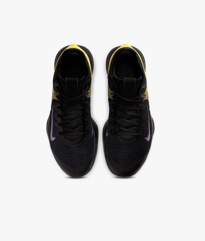 LEBRON WITNESS IV EP 'BLACK/VOLTAGE PURPLE-OPTI YELLOW-WHITE'