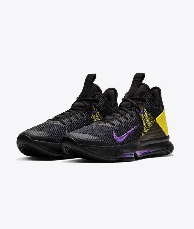 LEBRON WITNESS IV EP 'BLACK/VOLTAGE PURPLE-OPTI YELLOW-WHITE'