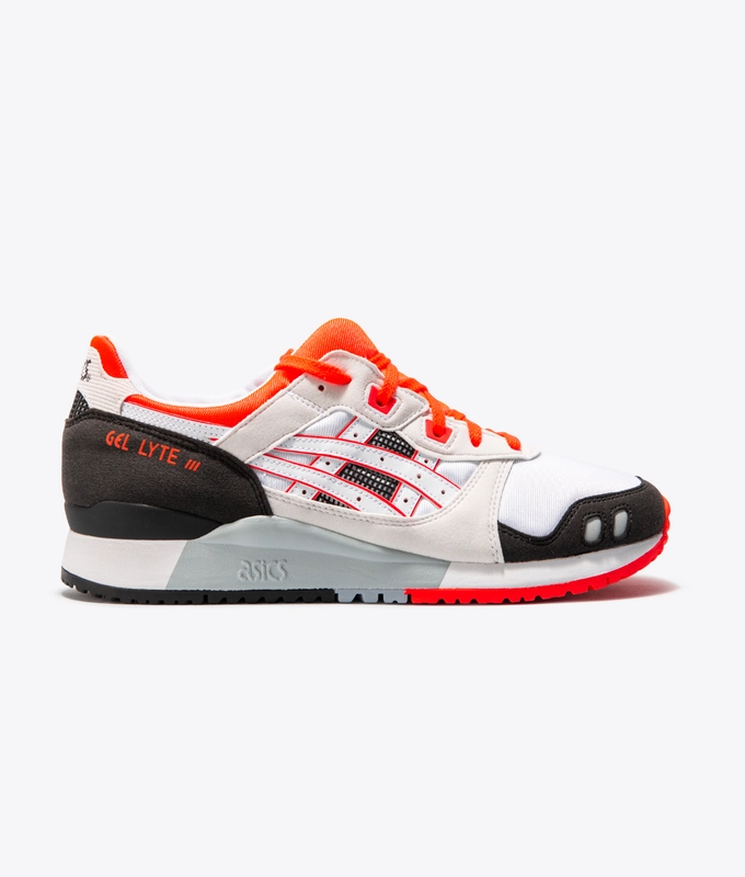 GEL-LYTE III OG W '30TH ANNIVERSARY' 'WHITE/FLASH CORAL'
