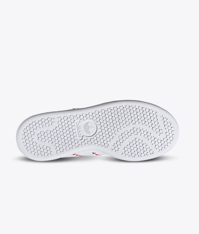STAN SMITH J 'FTWWHT/FTWWHT/LUSRED'