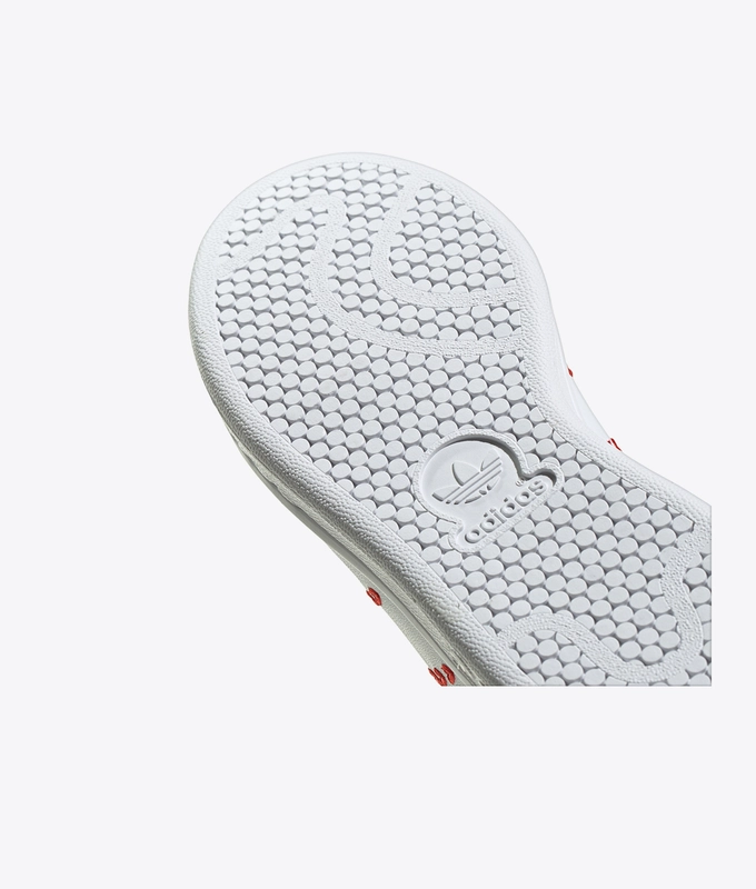 STAN SMITH J 'FTWWHT/FTWWHT/LUSRED'