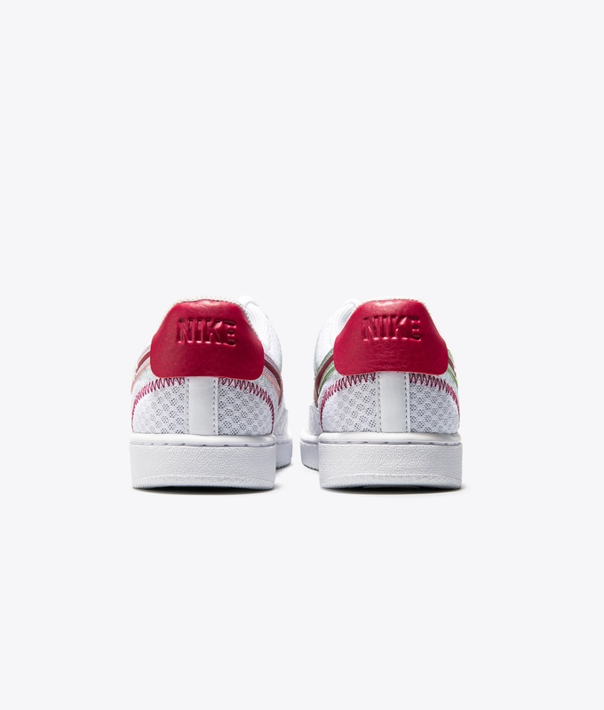 WMNS COURT VISION LO PRMV 'WHITE/NOBEL RED-ICED LILAC'