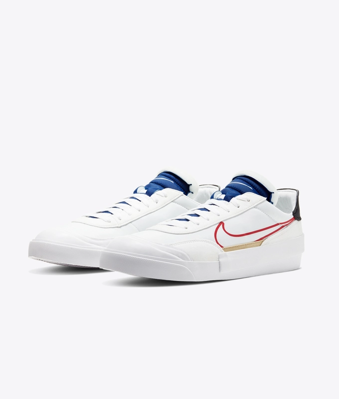 DROP-TYPE HBR 'WHITE/UNIVERSITY RED'