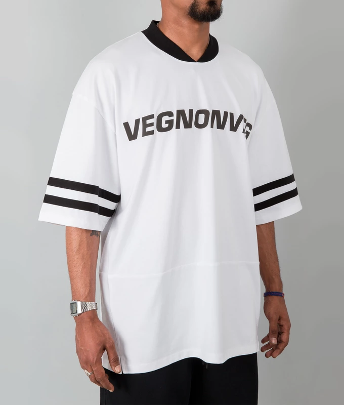 VegNonVeg Jersey WHITE