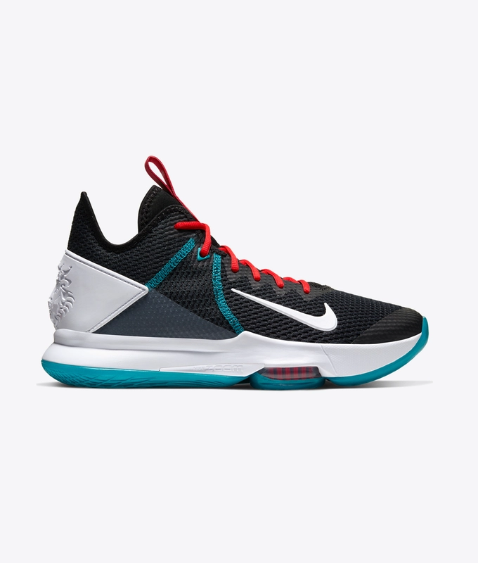 LEBRON WITNESS IV EP 'BLACK/WHITE-CHILE RED'