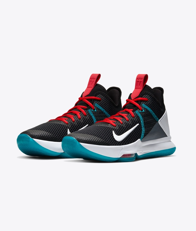 LEBRON WITNESS IV EP 'BLACK/WHITE-CHILE RED'