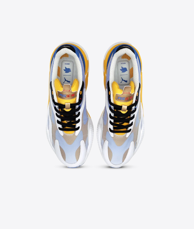 RS-X SONIC COLOR 'PUMA WHITE-GOLDEN RED'