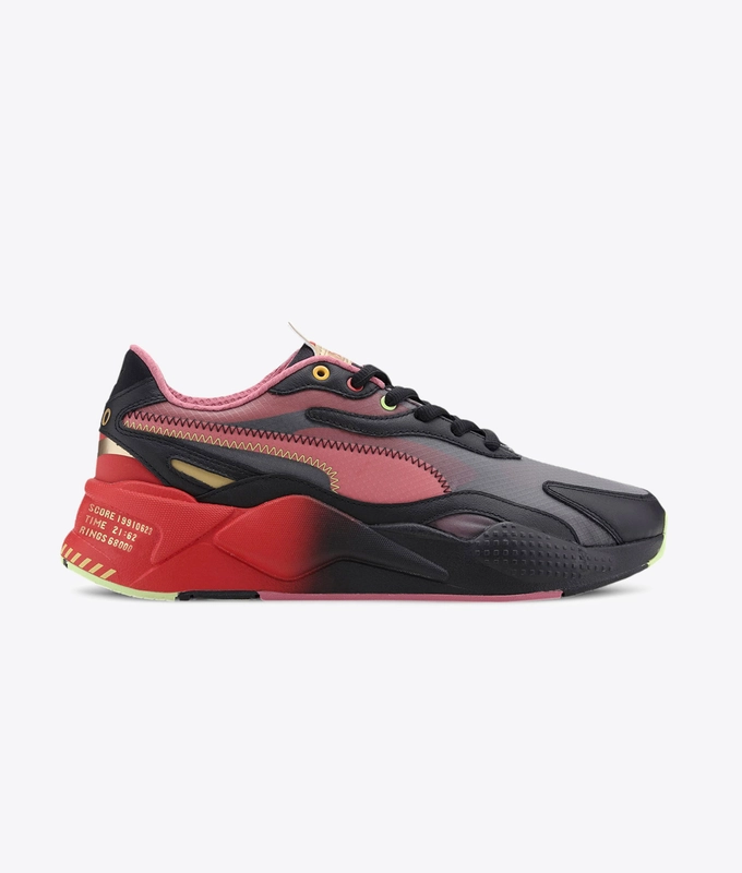 RS-X SONIC COLOR 2 'PUMA BLACK- HIGH RISK RED'