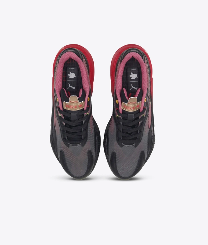 RS-X SONIC COLOR 2 'PUMA BLACK- HIGH RISK RED'