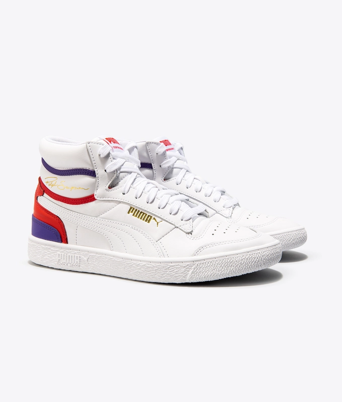 RALPH SAMPSON MID 'P WHT-HIRISRD-PURPLCORALITIES'