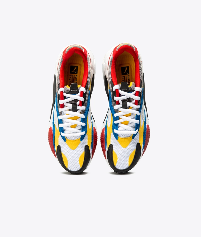 RS-X3 PUZZLE 'PWHITE-SPECTRA YELLOW-PBLACK'