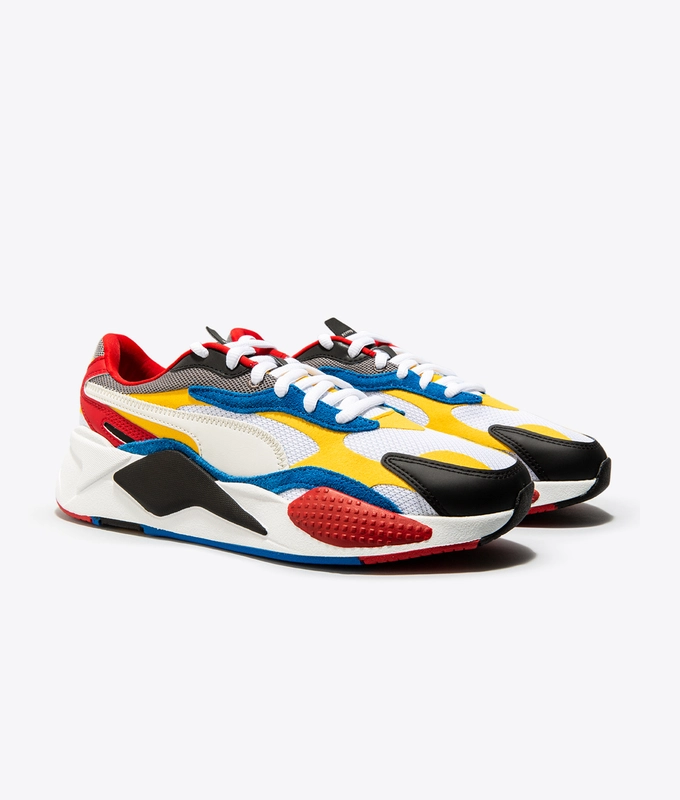 RS-X3 PUZZLE 'PWHITE-SPECTRA YELLOW-PBLACK'