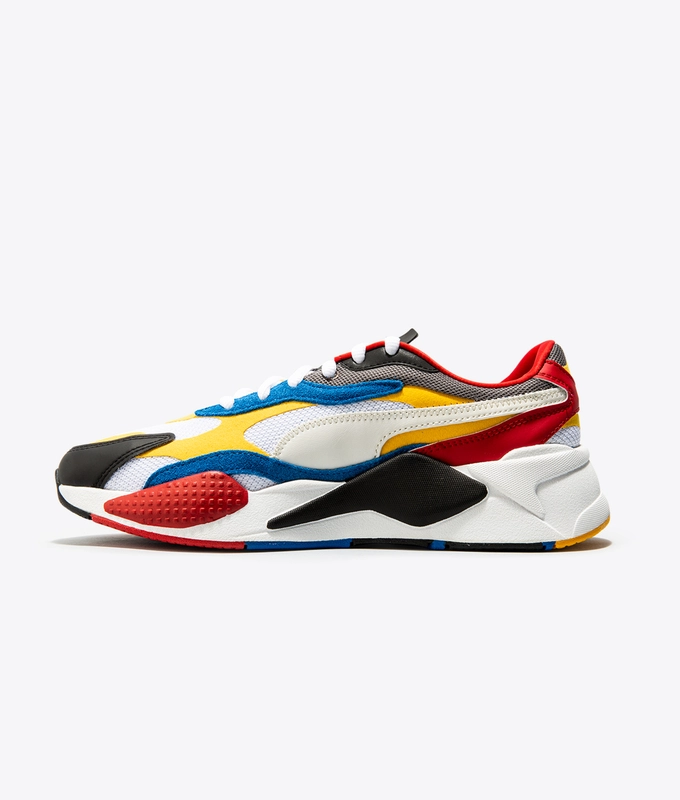 RS-X3 PUZZLE 'PWHITE-SPECTRA YELLOW-PBLACK'
