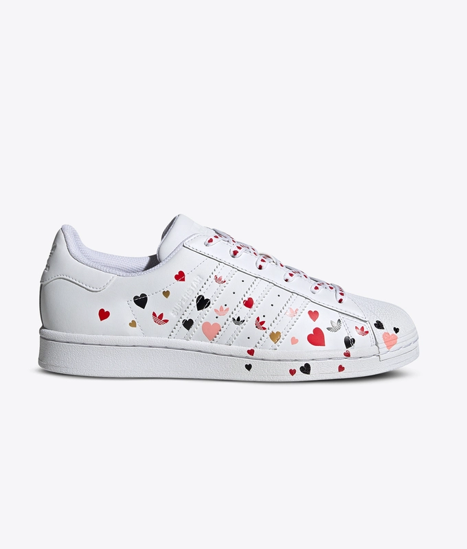 SUPERSTAR 'FTWWHT/CBLACK/GLOPNK'